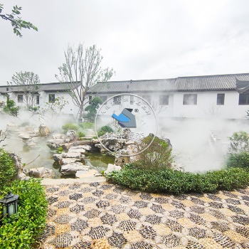 公園景觀噴霧的作用、湖南景區人造霧特點