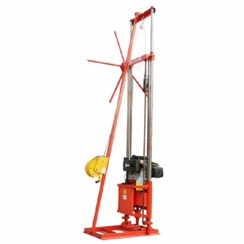 供應(yīng)QZ-2CS型卷揚(yáng)機(jī)款輕便取樣鉆機(jī) 汽油機(jī)取樣鉆機(jī)廠家