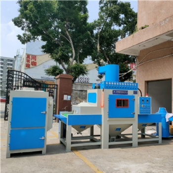 玻璃表面處理自動(dòng)噴砂機(jī) 平面式輸送式噴砂機(jī)加工零件去氧化皮殘?jiān)米詣?dòng)噴砂機(jī)