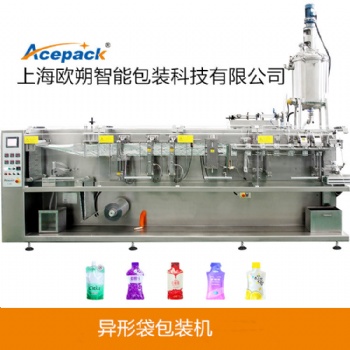 歐朔牌異形袋包裝機/異形液體灌裝機/液體灌裝生產(chǎn)線