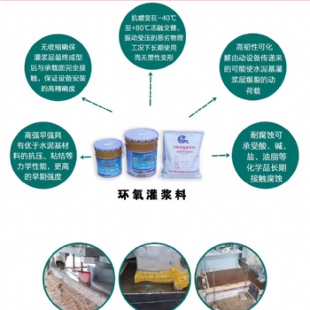 南陽壓縮機基礎(chǔ)環(huán)氧樹脂灌漿料 廠家生產(chǎn)