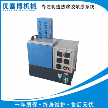 重慶變頻熱熔膠機禮品盒酒盒濾清器電子產(chǎn)品木條填充化妝鏡口紅蓋