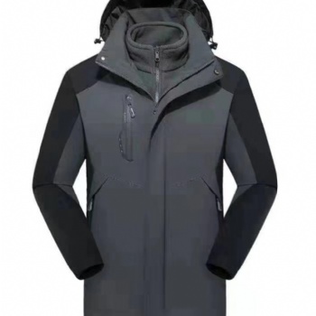 青島戶外棉衣沖鋒衣定制廠家供應(yīng)黃島登山服高端棉服工作服