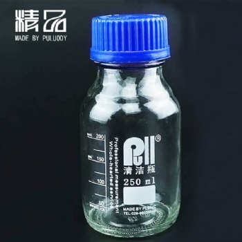 供應(yīng) 普洛帝 顆粒度取樣瓶250ml玻璃