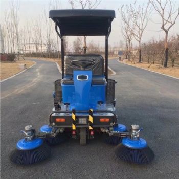 全封閉電動(dòng)掃路車(chē) 電動(dòng)駕駛式掃地機(jī) 宏園環(huán)衛(wèi) 物業(yè)工廠(chǎng)用駕駛式掃地車(chē)
