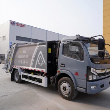 國六凱普特壓縮式垃圾車8立方廠家價(jià)格