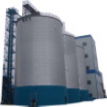 山東鋼板倉(cāng)廠家 飼料廠用散裝倉(cāng) 成品料倉(cāng) 帶配套 裝車方便造價(jià)低