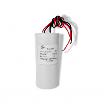 CBB60啟動電容 水泵馬達運轉(zhuǎn)啟動電容器
