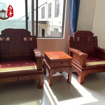 廬亭園林景觀廠家：專業定制國學學習書桌，紅木家具，紅木沙發，霸氣辦公桌，書桌，柜子等家具產品