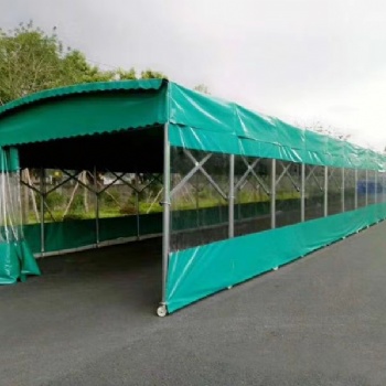 中贊專業(yè)定制移動(dòng)雨棚 大型倉庫帳篷 大型折疊帳篷 推拉活動(dòng)雨棚 固定帆布雨棚 大排檔雨棚 移動(dòng)式車棚
