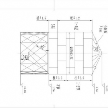 大型鋼板倉(cāng)的內(nèi)部結(jié)構(gòu)圖