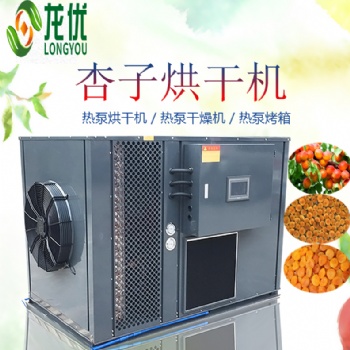杏子烘干工藝 杏子批量式烘干設(shè)備 空氣能熱泵杏子烘干機