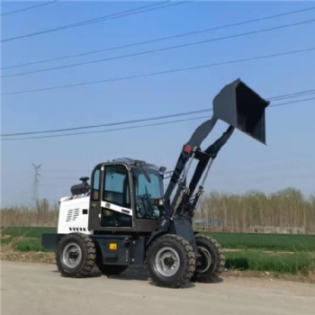 小型輪胎式四驅(qū)鏟土裝載機