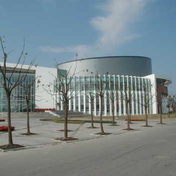 杭州久亞發上海海事大學展覽館工程案例