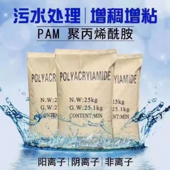 廠家批發(fā)高含量聚丙烯酰胺PAM 陰離子 陽離子 非離子