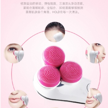 超聲波潔面儀 高轉(zhuǎn)速潔面儀 潔面儀 杰沐美容儀廠(chǎng)家 毛孔清潔