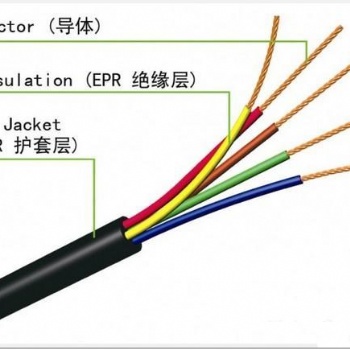 無錫江南五彩牌交聯聚氯乙烯電纜