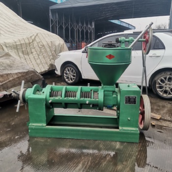 福建全自動(dòng)螺旋榨油機(jī)廠家 莆田新式菜籽油葵榨油機(jī)原理