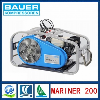 原裝德國寶華MARINER 200呼吸空氣壓縮機(jī) 便攜式充氣泵