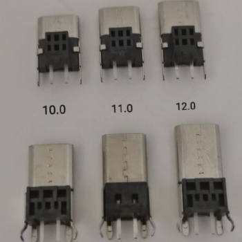 MICRO2P直插母座12.013.014.0直彎腳 加長(zhǎng)型USB