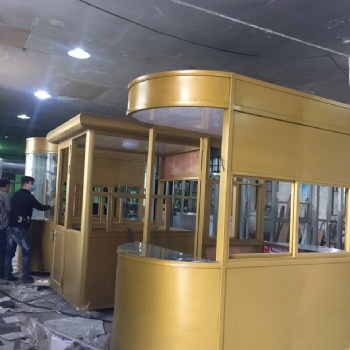 供應長春環衛崗亭，長春小區值班室，吸煙亭，成品發貨，圖片參考