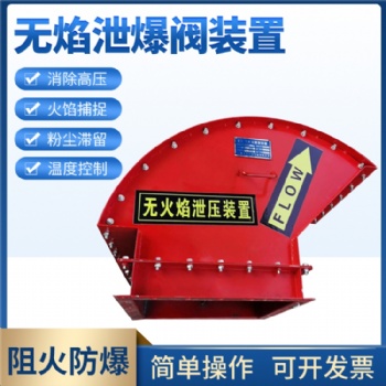 無火焰泄爆裝置，除塵器無焰泄壓裝置310*240，無火焰泄爆裝置