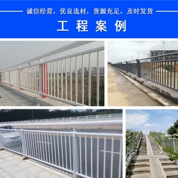 定做景觀隔離欄價格 中山橋上人行道扶手 河道保護(hù)欄