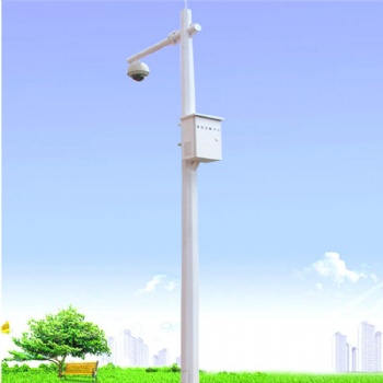 5米景區(qū)公園監(jiān)控立桿圓柱球機監(jiān)控桿