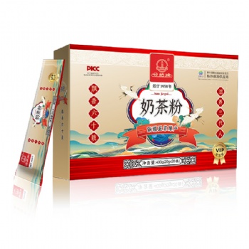 團(tuán)結(jié)牌奶茶粉：高鈣高蛋白 富含多種維生素