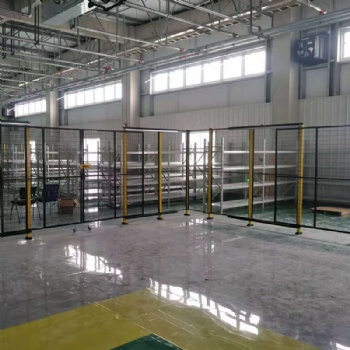 工業(yè)安全護(hù)欄機(jī)器人安全防護(hù)圍欄車間安全圍欄多種規(guī)格可定制