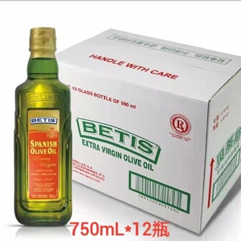貝蒂斯原裝進(jìn)口**初榨橄欖油750ML*12瓶