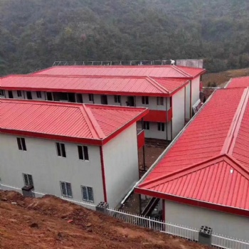 太原迎澤區臨建工地住人活動房巖棉防火彩鋼房