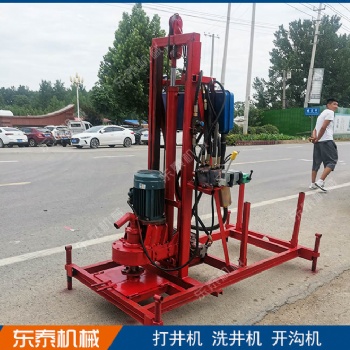 家用小型鉆井機(jī)柴油機(jī)動(dòng)力水井打井機(jī)