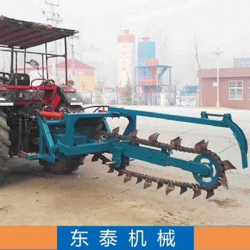 鏈條式田間管道開溝機(jī)