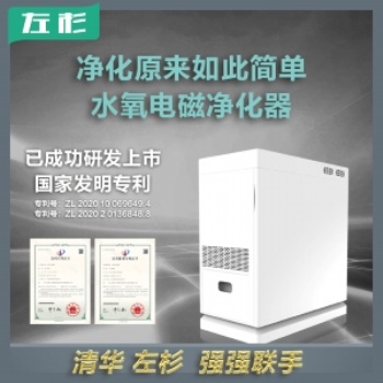 空氣凈化器家用去甲醛室內(nèi)除粉塵神器左杉新型水氧電磁機
