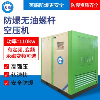 湛江英鵬GYPEX無(wú)油螺桿空壓機(jī)110kw