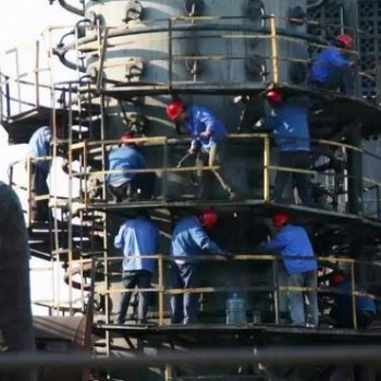 東營(yíng)電站鍋爐清洗、循環(huán)水流化床鍋爐清洗