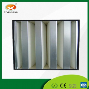 V型W型組合式過(guò)濾器 大風(fēng)量亞高效過(guò)濾器 V型亞高效過(guò)濾器