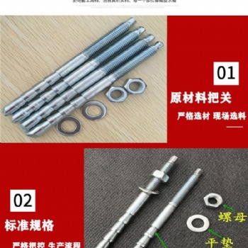 批發不銹鋼化學錨栓，倒錐形錨栓，熱鍍鋅化學錨栓
