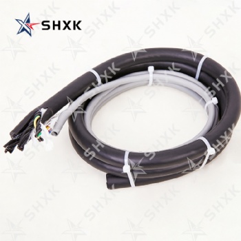歐標(biāo)電纜透明電纜H05VVC4V5-K電纜CE雙護(hù)套屏蔽電纜