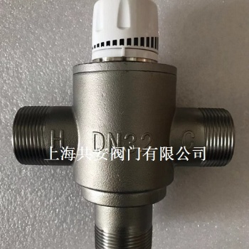 1.2寸DN32不銹鋼三通恒溫閥現貨批發