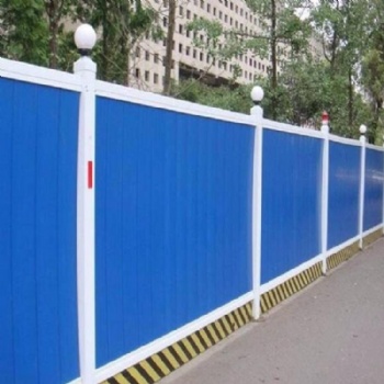 廣州專(zhuān)業(yè)彩鋼圍擋廠家 市政工程pvc彩鋼瓦圍擋 工地?fù)醢彖F皮圍墻