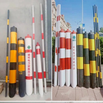 過路拉線警示管紅白相間PVC拉線保護(hù)套