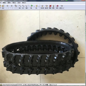 供應(yīng)橡膠履帶越野車橡膠三角履帶收割機橡膠履帶