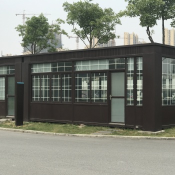 上海追優(yōu)廠家門衛(wèi)物業(yè)收費亭值班室治安亭停車場收費亭隔熱保安亭