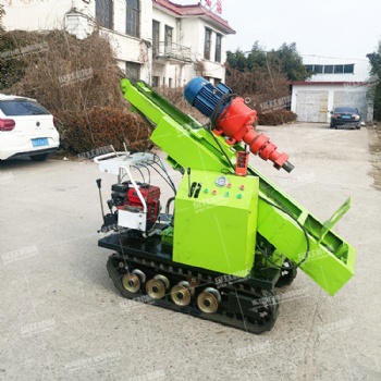 道路注漿孔打孔鉆機(jī)小型電動(dòng)潛孔螺旋鉆井取土