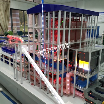 火力發(fā)電廠模型 火力發(fā)電機(jī)組工藝流程模型