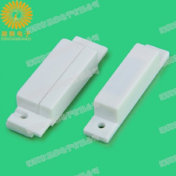 塑料門磁 有線門磁開關(guān) 明裝門磁，產(chǎn)品安全性高