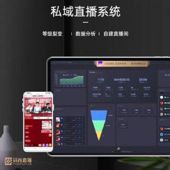 小程序直播私域直播SaaS系統(tǒng)服務商碼尚直播