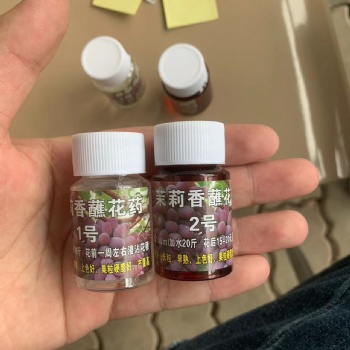 茉莉香葡萄沾花藥 吉林大藥 效果穩(wěn)定 長(zhǎng)粒硬軸 1號(hào)藥2號(hào)藥